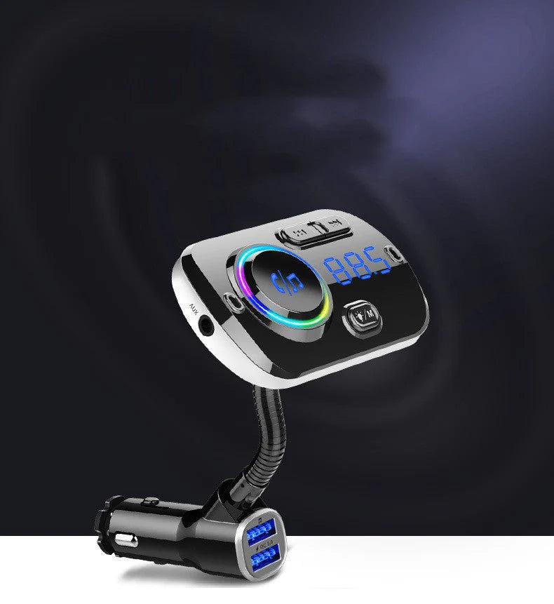 Car Bluetooth MP3 Player HD Audio & Ambient Lighting