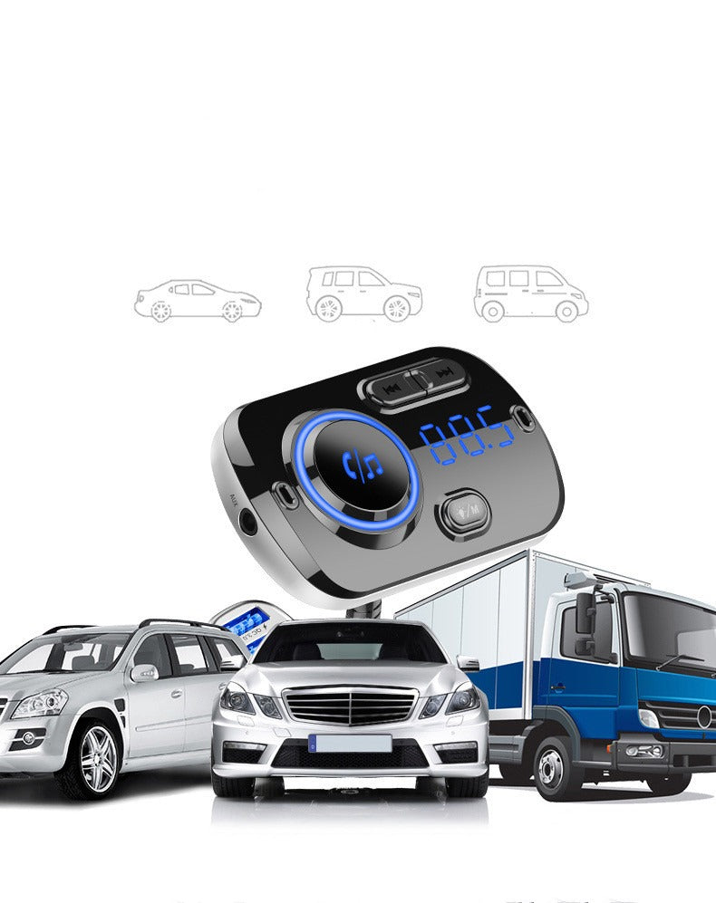 Car Bluetooth MP3 Player HD Audio & Ambient Lighting