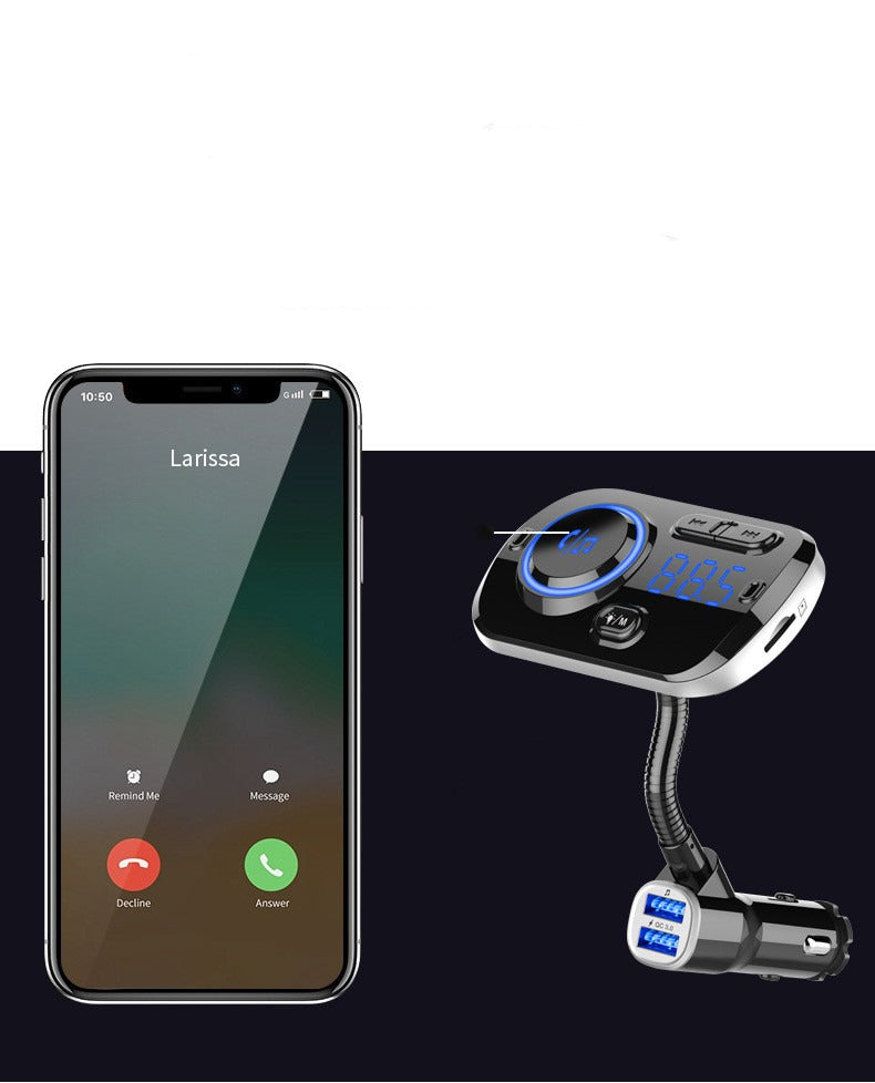 Car Bluetooth MP3 Player HD Audio & Ambient Lighting