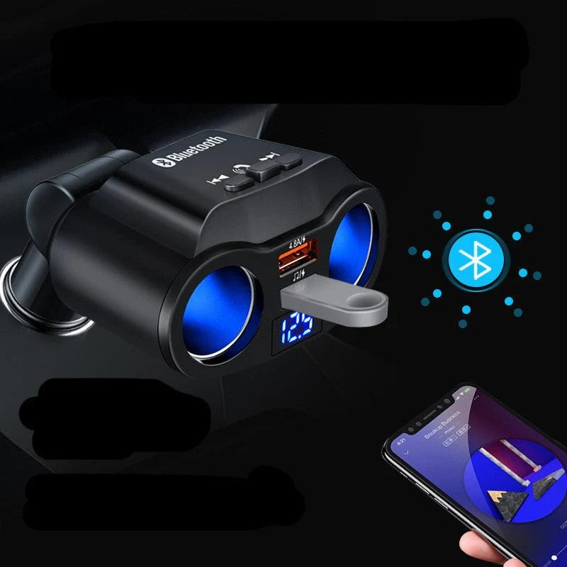 Car Bluetooth Receiver Mp3 Player FM Audio Transmitter