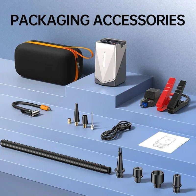 Portable Car Jump Starter & Air Compressor