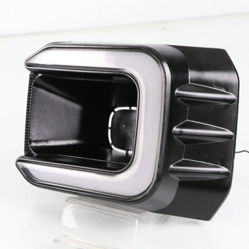 Dual-Color Yellow & White Low-Profile Design