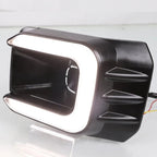 Dual-Color Yellow & White Low-Profile Design