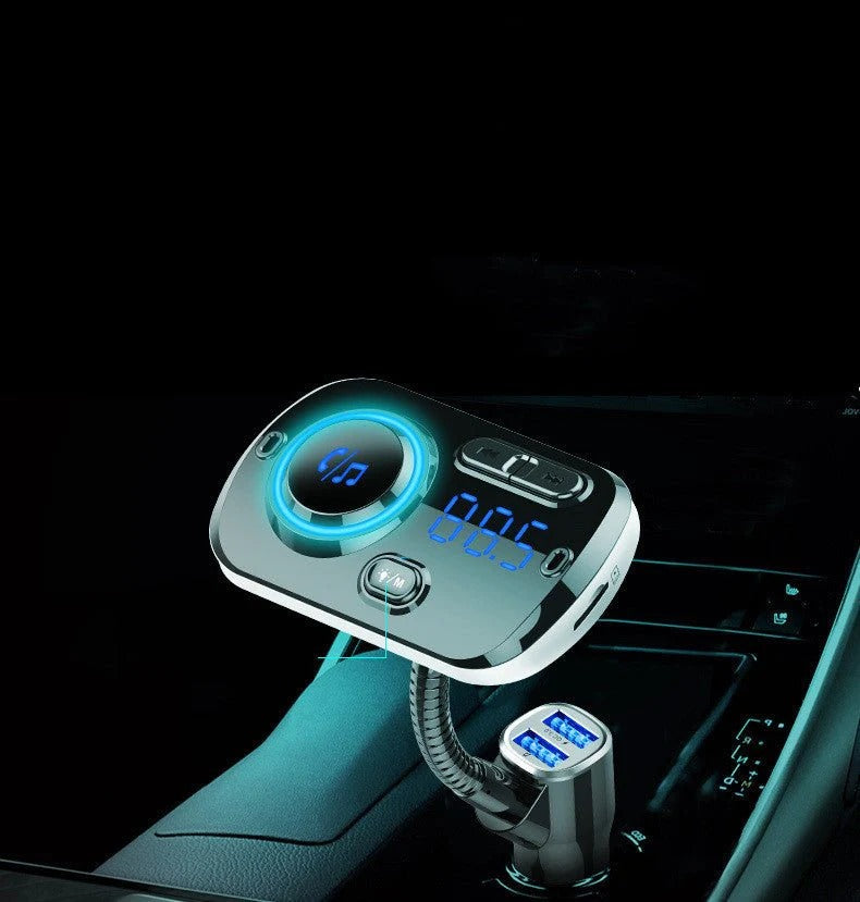 Car Bluetooth MP3 Player HD Audio & Ambient Lighting
