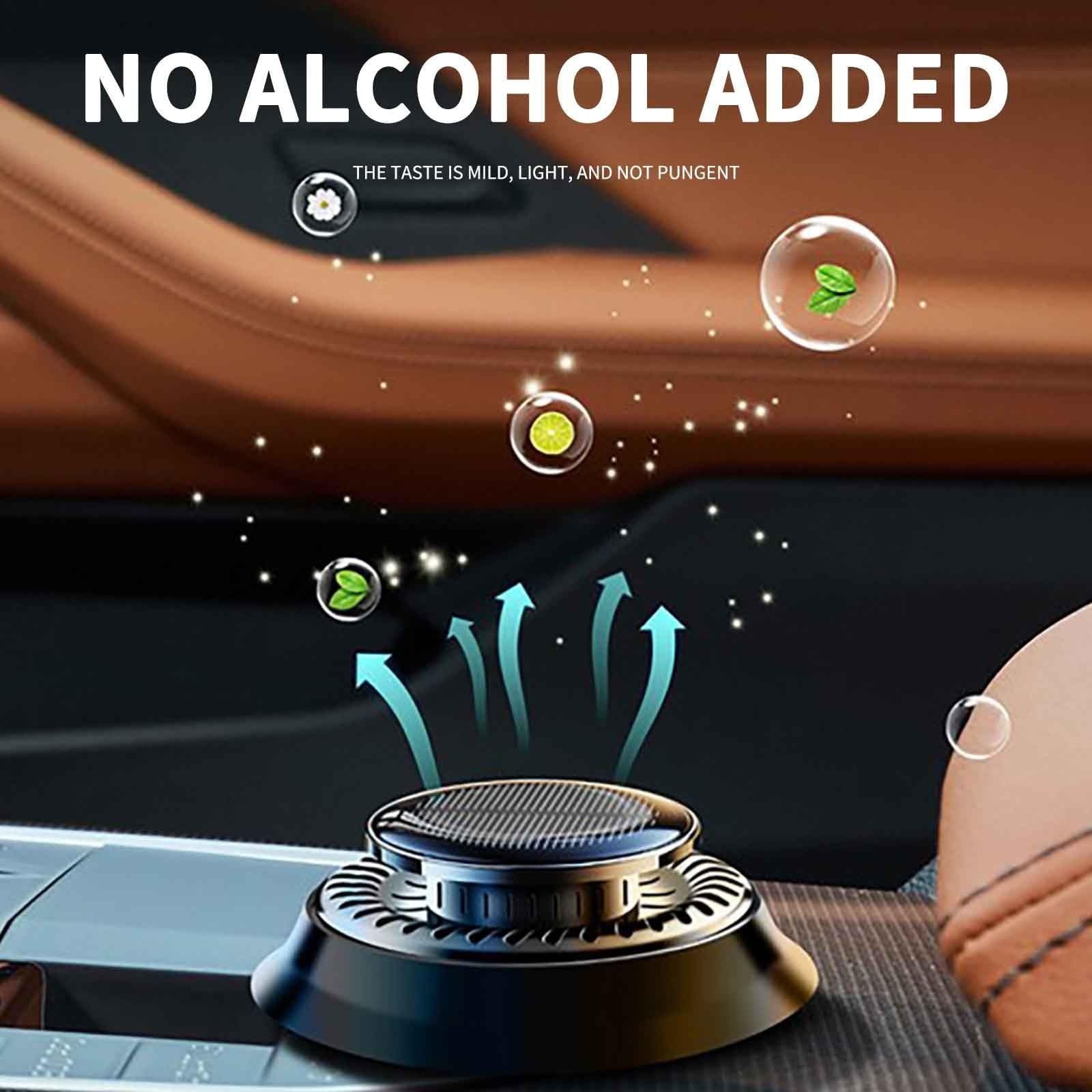 Solar Rotating Car Air Freshener