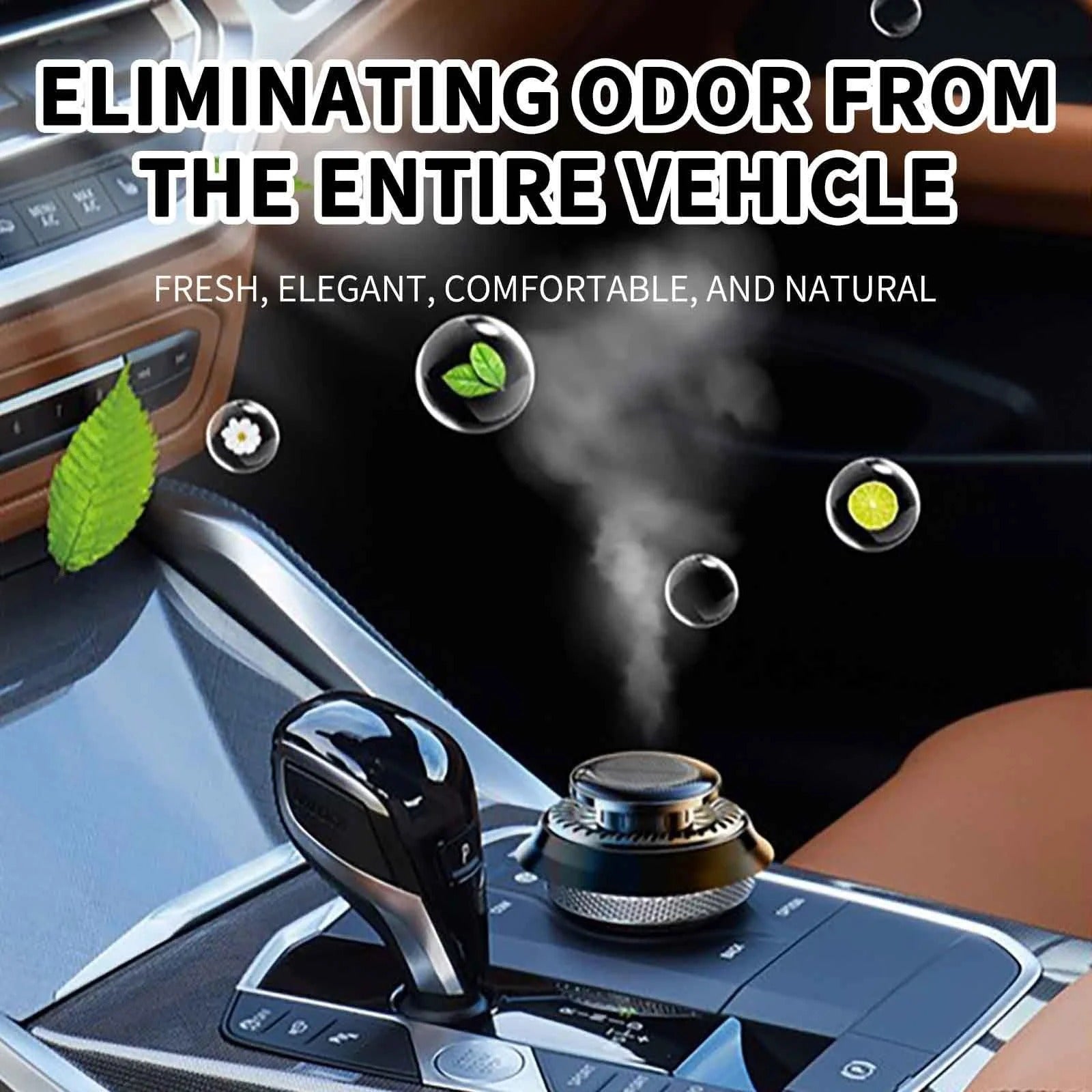 Solar Rotating Car Air Freshener