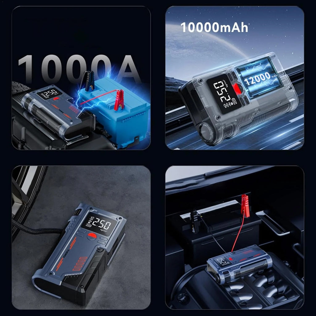 3-in-1 Portable Car Jump Starter